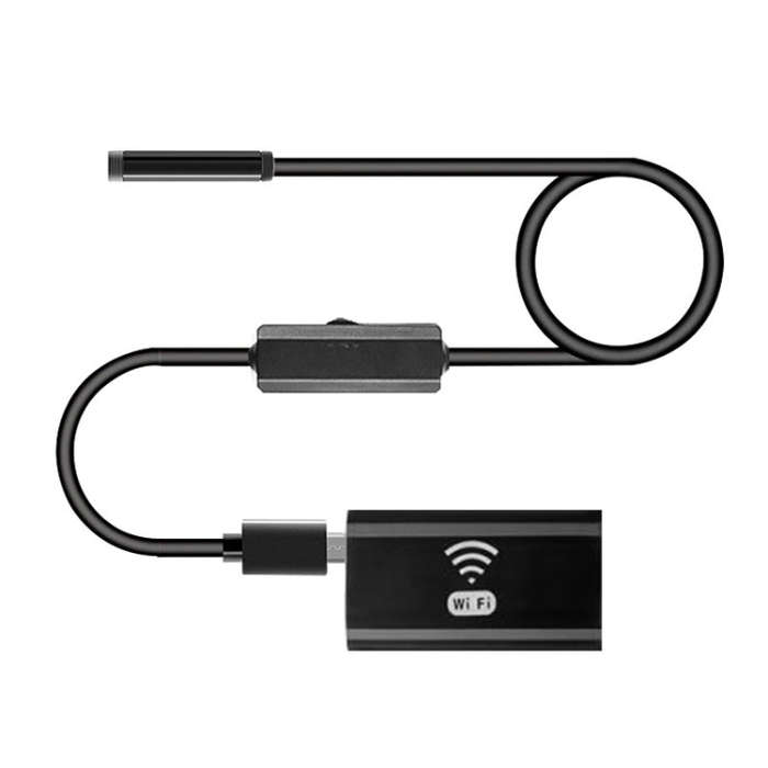 F99 HD Mobile Phone Endoscope, 8mm Waterproof Pipe Endoscope, Wifi Version, Flexible Cord, Length...