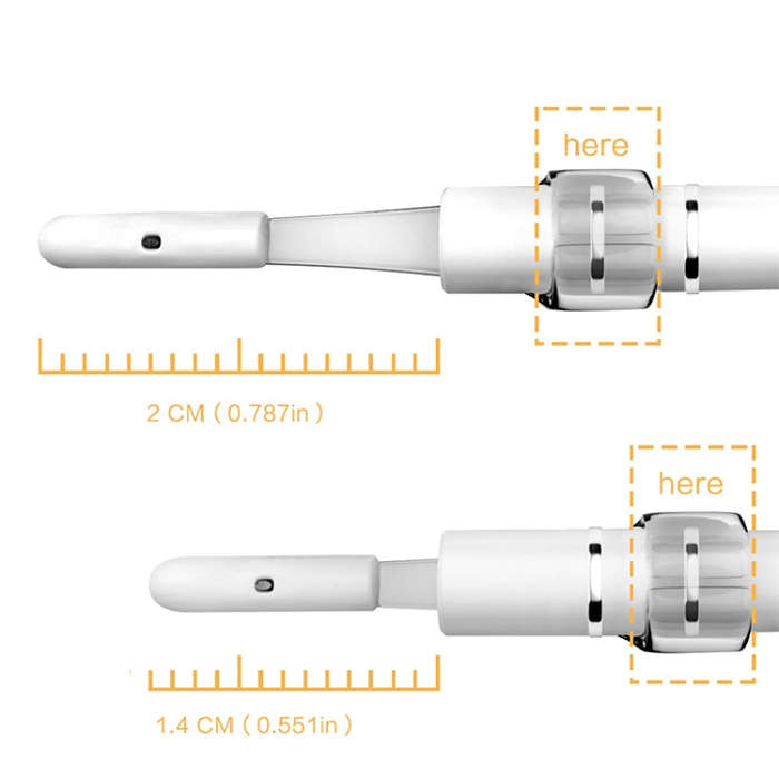 I98 1.3 Million HD Visual Earwax Clean Tool Endoscope Borescope with 6 LEDs, Lens Diameter: 5.5mm...