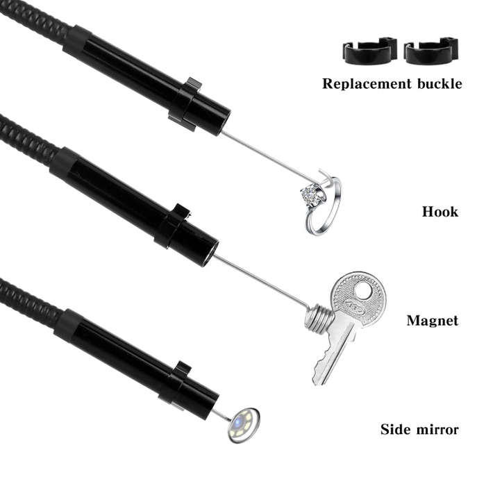 P30 8mm IP67 Waterproof 4.3 inch HD Portable Endoscope Snake Tube Industrial Endoscope, Cable Len...