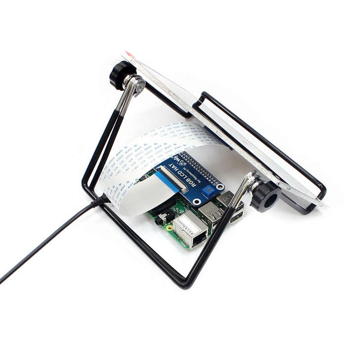 WAVESHARE 7inch LCD IPS 1024x600 Display for Raspberry Pi,DPI Interface
