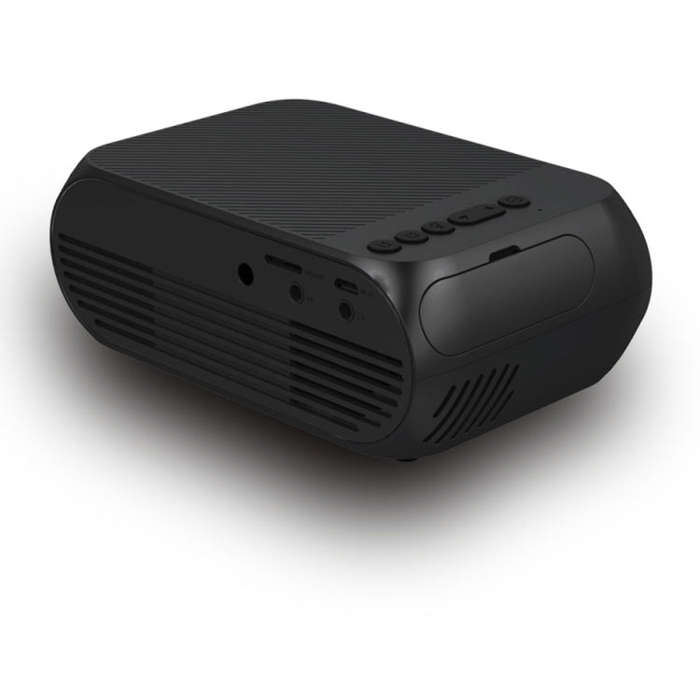 YG320 320*240 Mini LED Projector Home Theater, Support HDMI & AV & SD & USB(Black)
