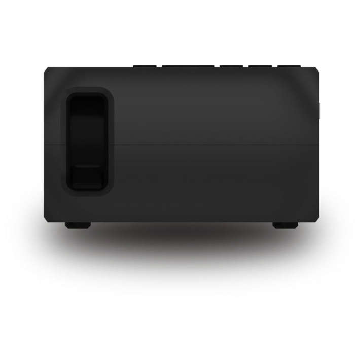 YG320 320*240 Mini LED Projector Home Theater, Support HDMI & AV & SD & USB (Black)