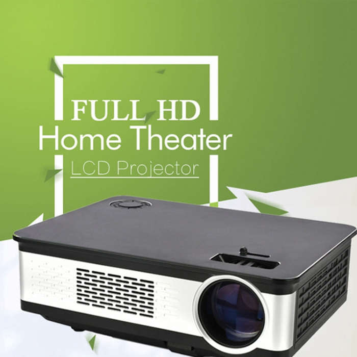 Wejoy L2 300ANSI Lumens 5.8 inch LCD Technology HD 1280*768 pixel Projector with Remote Control, ...