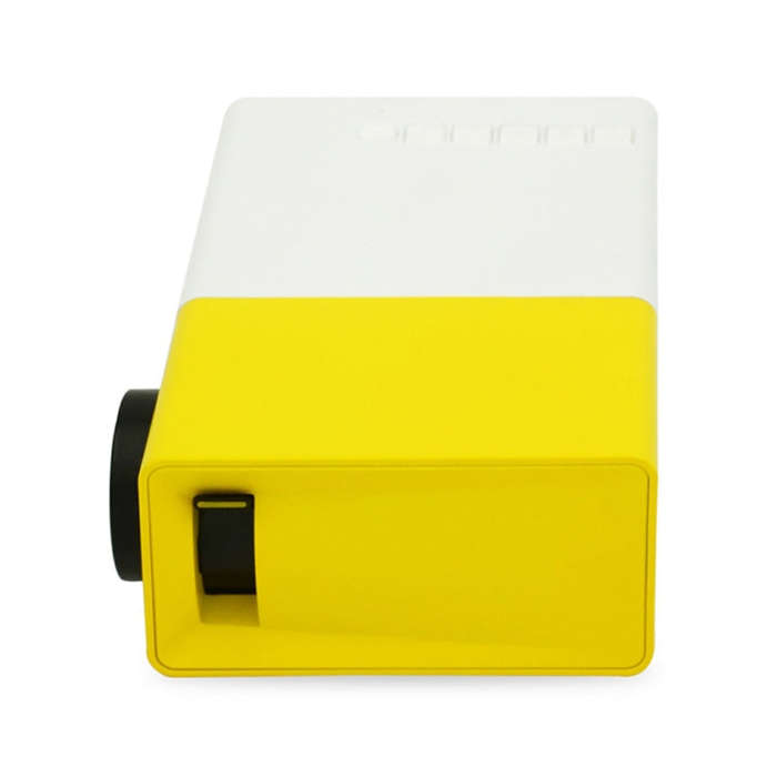 YG300 400LM Portable Mini Home Theater LED Projector with Remote Controller, Support HDMI, AV, SD...
