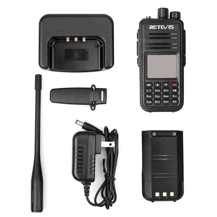 RETEVIS RT3S 136-174MHz + 400-480MHz 3000CH Handheld DMR Digital Two Way Radio Walkie Talkie, GPS...