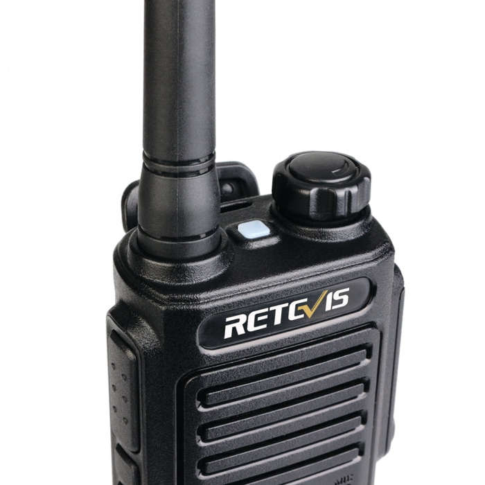 RETEVIS RT47 PMR446 16CHS IP67 Waterproof FRS Two Way Radio Handheld Walkie Talkie, EU Plug(Black)