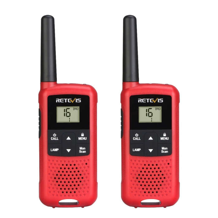 1 Pair RETEVIS RT649B 0.5W EU Frequency 446.00625-446.19375MHz 16CHS Two Way Radio Handheld Walki...