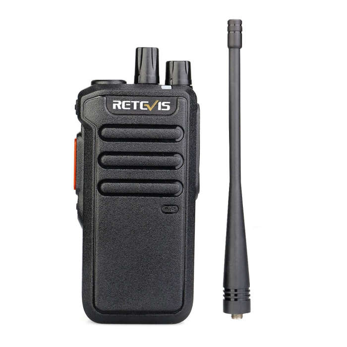 RETEVIS RT43 5W UHF 400-480MHz 32CHS DMR Digital Two Way Radio Handheld Walkie Talkie, EU Plug(Bl...
