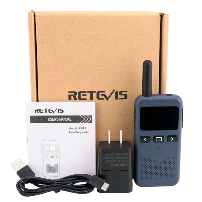 RETEVIS RB19 462.5500-467.7125MHz 22CHS FRS License-free Two Way Radio Handheld Walkie Talkie, US...