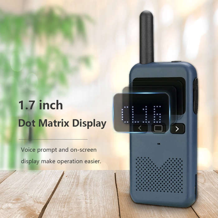 RETEVIS RB619 PMR446 16CHS License-free Two Way Radio Handheld Walkie Talkie, EU Plug(Navy Blue)