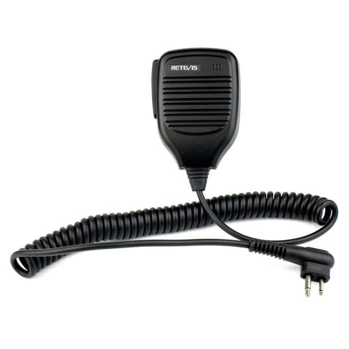 RETEVIS R-321 M 2 Pin Handheld PTT Speaker Microphone for Motorola GP68/GP88/GP300/2000/CT150/P040