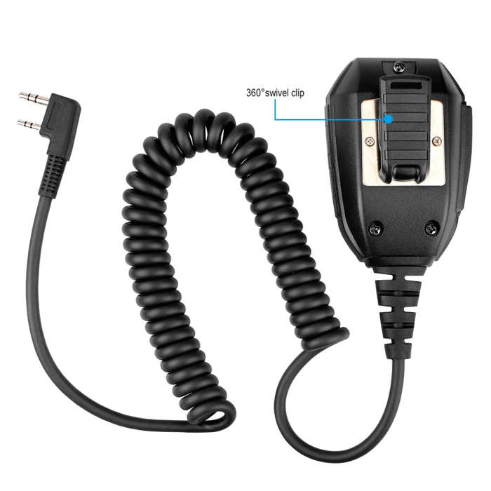 RETEVIS RS-113 2 Pin Remote Speaker Microphone for H777/UV5R/RT21/RT1/RT3