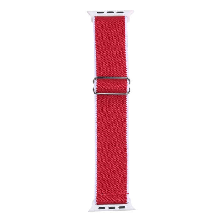 High Elastic Nylon Watch Band For Apple Watch Ultra 49mm&Watch Ultra 2 49mm / Series 9&8&7 45mm /...