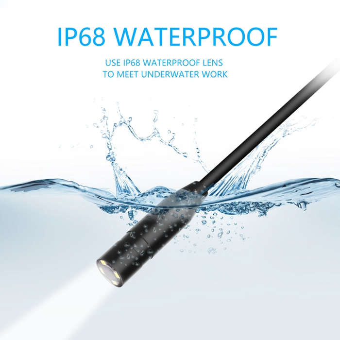 P90 11mm 4.5 inch HD 500W Autofocus Camera Endoscope Portable Waterproof Industrial Pipe Endoscop...