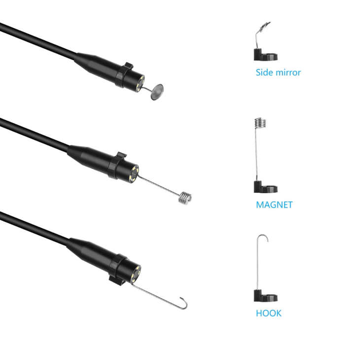 P90 11mm 4.5 inch HD 500W Autofocus Camera Endoscope Portable Waterproof Industrial Pipe Endoscop...