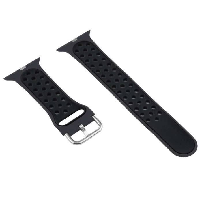 Silicone Watch Band + Protective Case with Screen Protector Set For Apple Watch Series 3 & 2 & 1 ...
