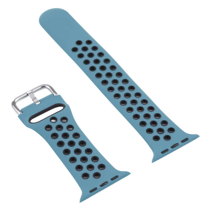 Silicone Watch Band + Protective Case with Screen Protector Set For Apple Watch Series 3 & 2 & 1 ...