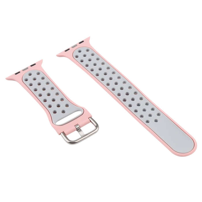 Silicone Watch Band + Protective Case with Screen Protector Set For Apple Watch Series 3 & 2 & 1 ...