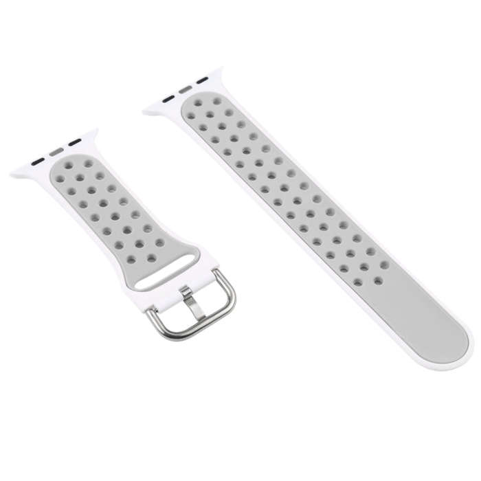 Silicone Watch Band + Protective Case with Screen Protector Set For Apple Watch Series 3 & 2 & 1 ...