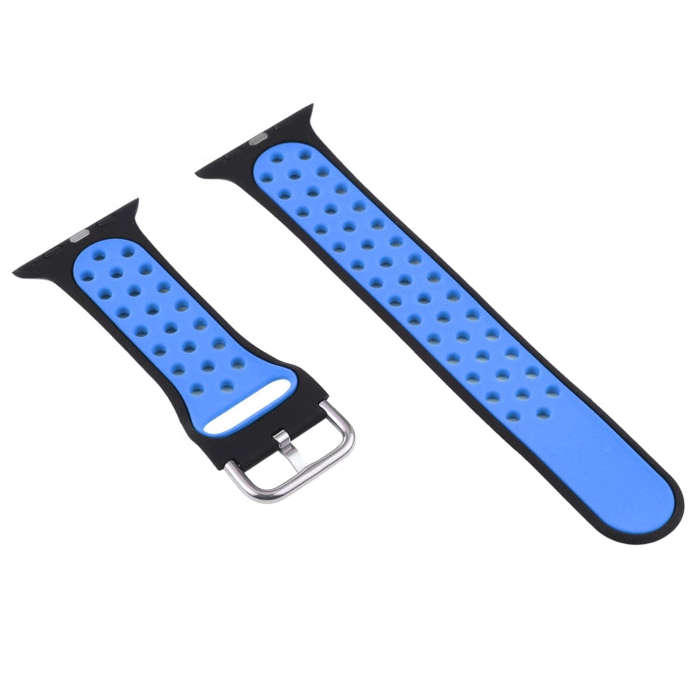 Silicone Watch Band + Protective Case with Screen Protector Set For Apple Watch Series 3 & 2 & 1 ...