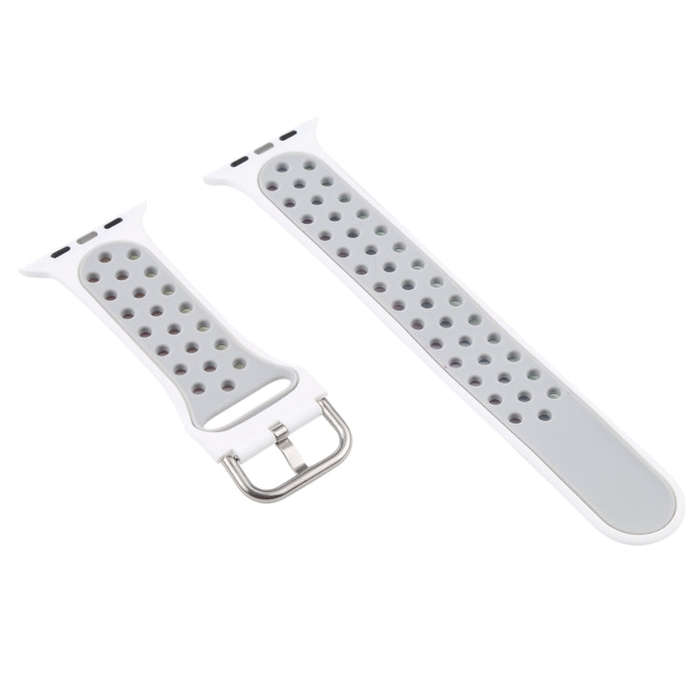 Silicone Watch Band + Protective Case with Screen Protector Set For Apple Watch Series 3 & 2 & 1 ...