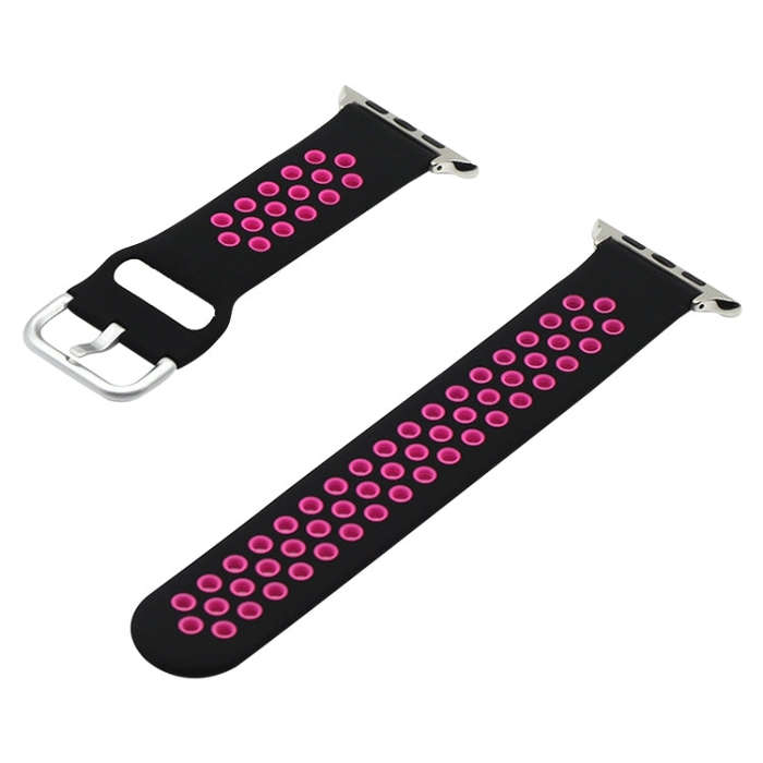 Silicone Strap Watch Band For Apple Watch Ultra 49mm&Watch Ultra 2 49mm / Series 9&8&7 45mm / SE ...