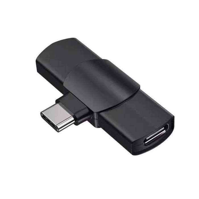 Type-C / USB-C Interface Mini Lavalier Microphone(Black)