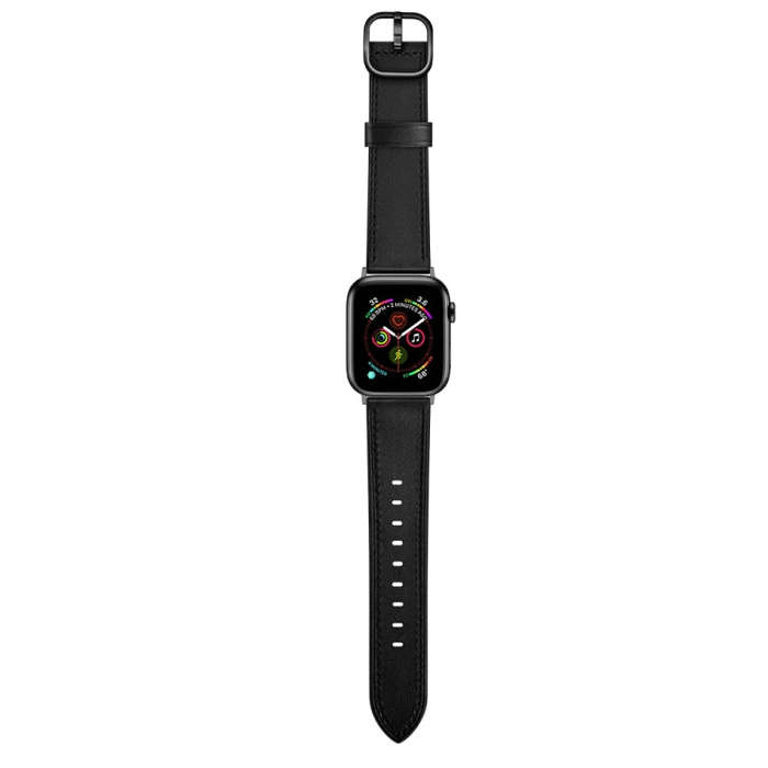 Leather Watch Band For Apple Watch Ultra 49mm&Watch Ultra 2 49mm / Series 9&8&7 45mm / SE 3&SE 2&...