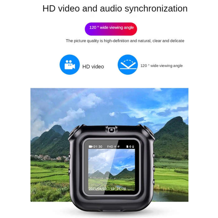 V9 AI Intelligent High-definition Noise Reduction Conference Voice Recorder,Support Real-time Cam...