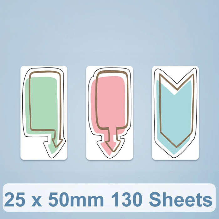 25 x 50mm 130 Sheets Thermal Printing Label Paper For NiiMbot D101 / D11(Look Here)