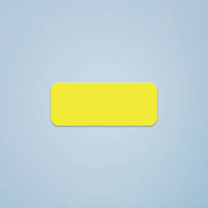 10 x 25mm 240 Sheets Thermal Printing Label Paper Stickers For NiiMbot D101 / D11(Yellow)