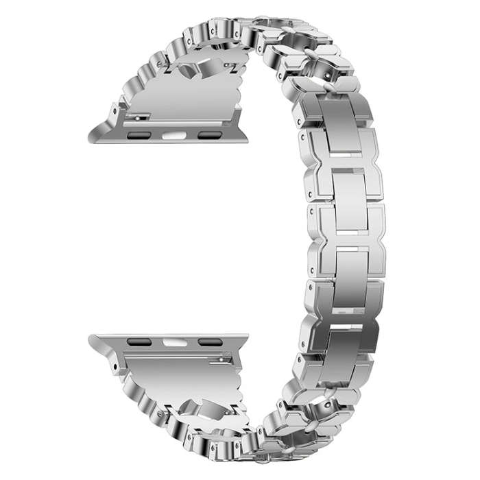 Stainless Steel Watch Band For Apple Watch Series 9&8&7 41mm / SE 3&SE 2&6&SE&5&4 40mm / 3&2&1 38...