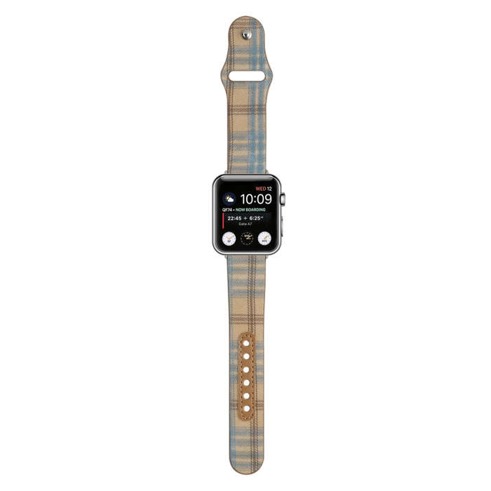 Cloth Texture Sports Leather Watch Band For Apple Watch Ultra 49mm&Watch Ultra 2 49mm / Series 9&...