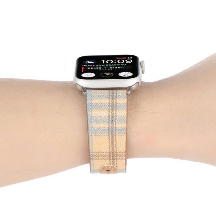 Cloth Texture Sports Leather Watch Band For Apple Watch Ultra 49mm&Watch Ultra 2 49mm / Series 9&...