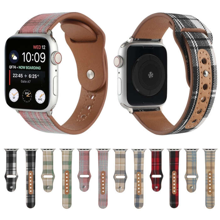 Cloth Texture Sports Leather Watch Band For Apple Watch Ultra 49mm&Watch Ultra 2 49mm / Series 9&...