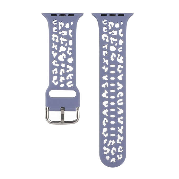 Hollow Out Silicone Watch Band For Apple Watch Ultra 49mm&Watch Ultra 2 49mm / Series 9&8&7 45mm ...