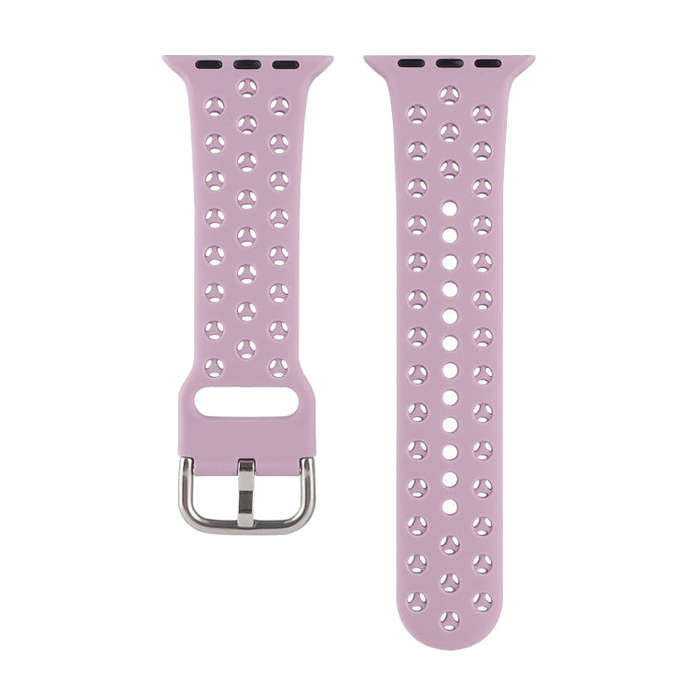 Hollow Out Silicone Watch Band For Apple Watch Ultra 49mm&Watch Ultra 2 49mm / Series 9&8&7 45mm ...