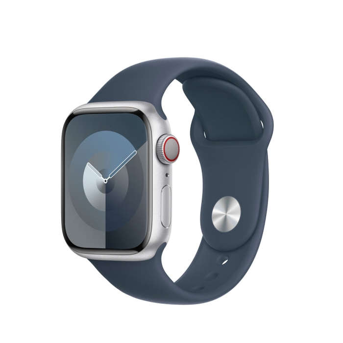 Silicone Watch Band For Apple Watch 46mm / 49mm / 45mm / 44mm(Dark Blue)