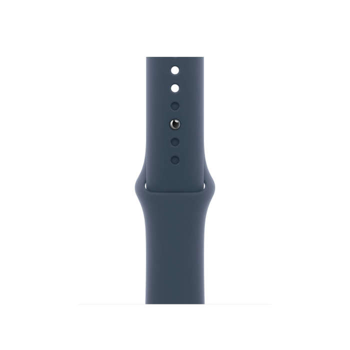 Silicone Watch Band For Apple Watch 46mm / 49mm / 45mm / 44mm(Dark Blue)