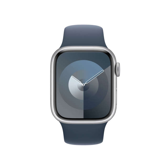 Silicone Watch Band For Apple Watch 46mm / 49mm / 45mm / 44mm(Dark Blue)
