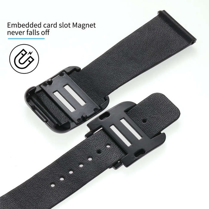 Black Square Buckle Silicone Watch Band For Apple Watch Ultra 49mm&Watch Ultra 2 49mm / Series 9&...