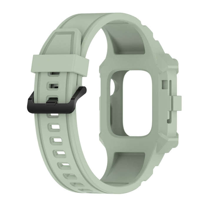 Integrated Silicone Watch Band For Apple Watch Series 9&8&7 41mm / SE 3&SE 2&6&SE&5&4 40mm / 3&2&...