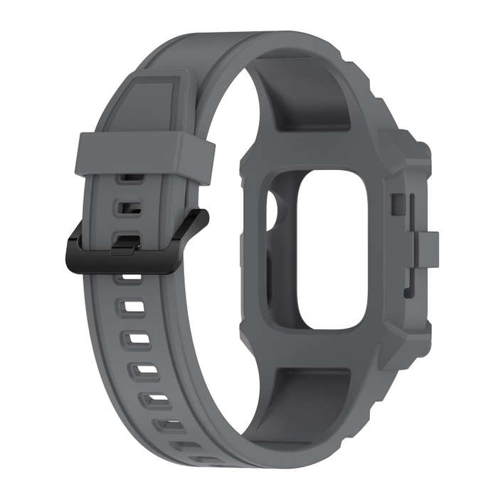 Integrated Silicone Watch Band For Apple Watch Series 9&8&7 41mm / SE 3&SE 2&6&SE&5&4 40mm / 3&2&...