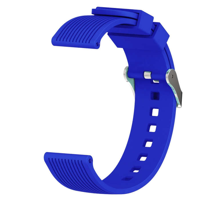 For Samsung Galaxy Watch5 40mm/44mm / Watch5 Pro 20mm Vertical Grain Silicone Watch Band(Sapphire...