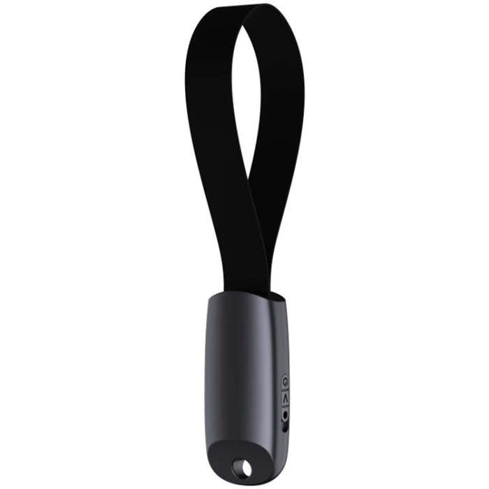 JNN S26 Smart Digital Noise Canceling Voice Recorder with Lanyard, Capacity:8GB(Black)