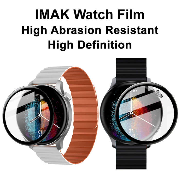 For IMILAB W13 IMAK Plexiglass HD Watch Protective Film