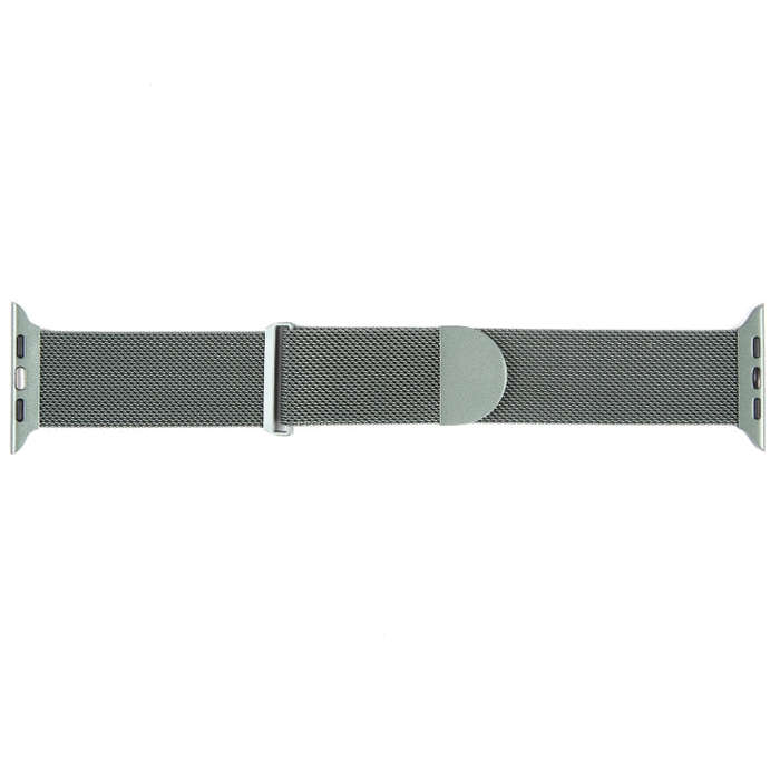For Apple Watch SE 40mm Milanese Metal Magnetic Watch Band(Pine Green)