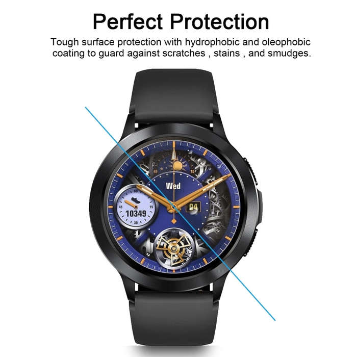 For Zeblaze Btalk 2 10pcs 0.26mm 2.5D 9H Tempered Glass Film Watch Screen Protector