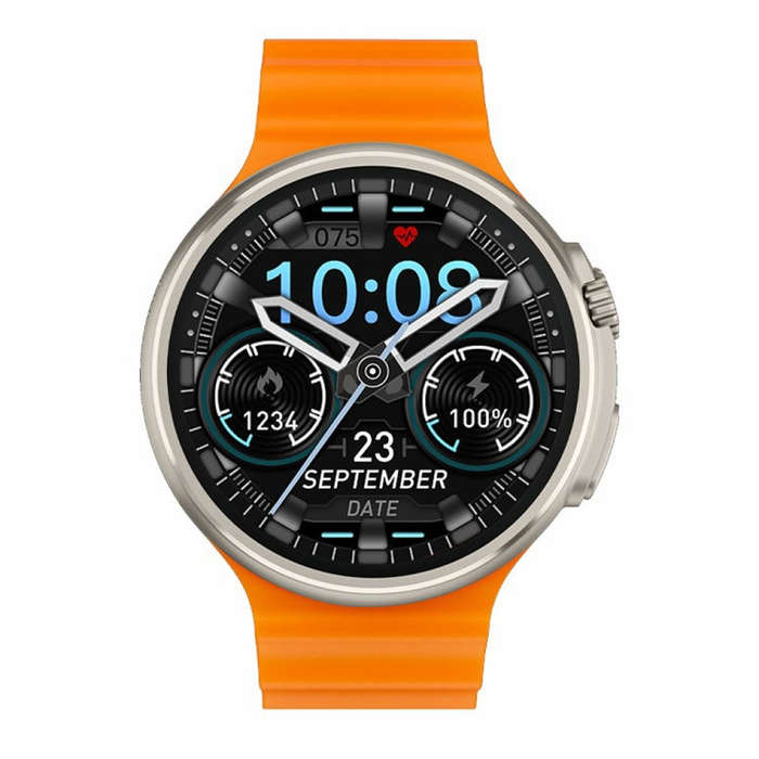 V3 Ultra Max 1.6 inch TFT Round Screen Smart Watch Supports Voice Calls/Blood Oxygen Monitoring(O...