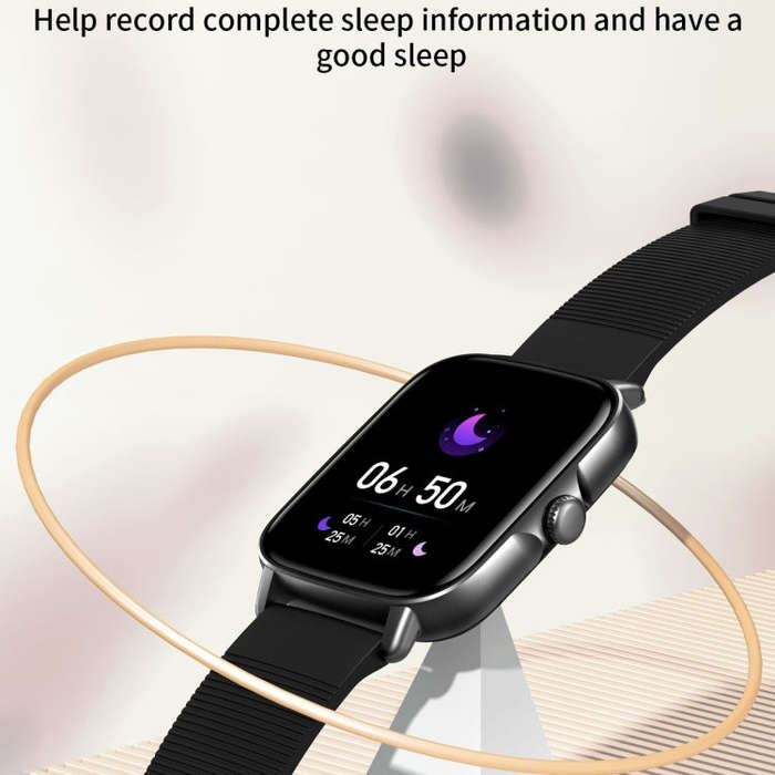 KT59 Pro 1.83 inch IPS Screen Smart Watch Supports Bluetooth Call/Blood Oxygen Monitoring(Black)